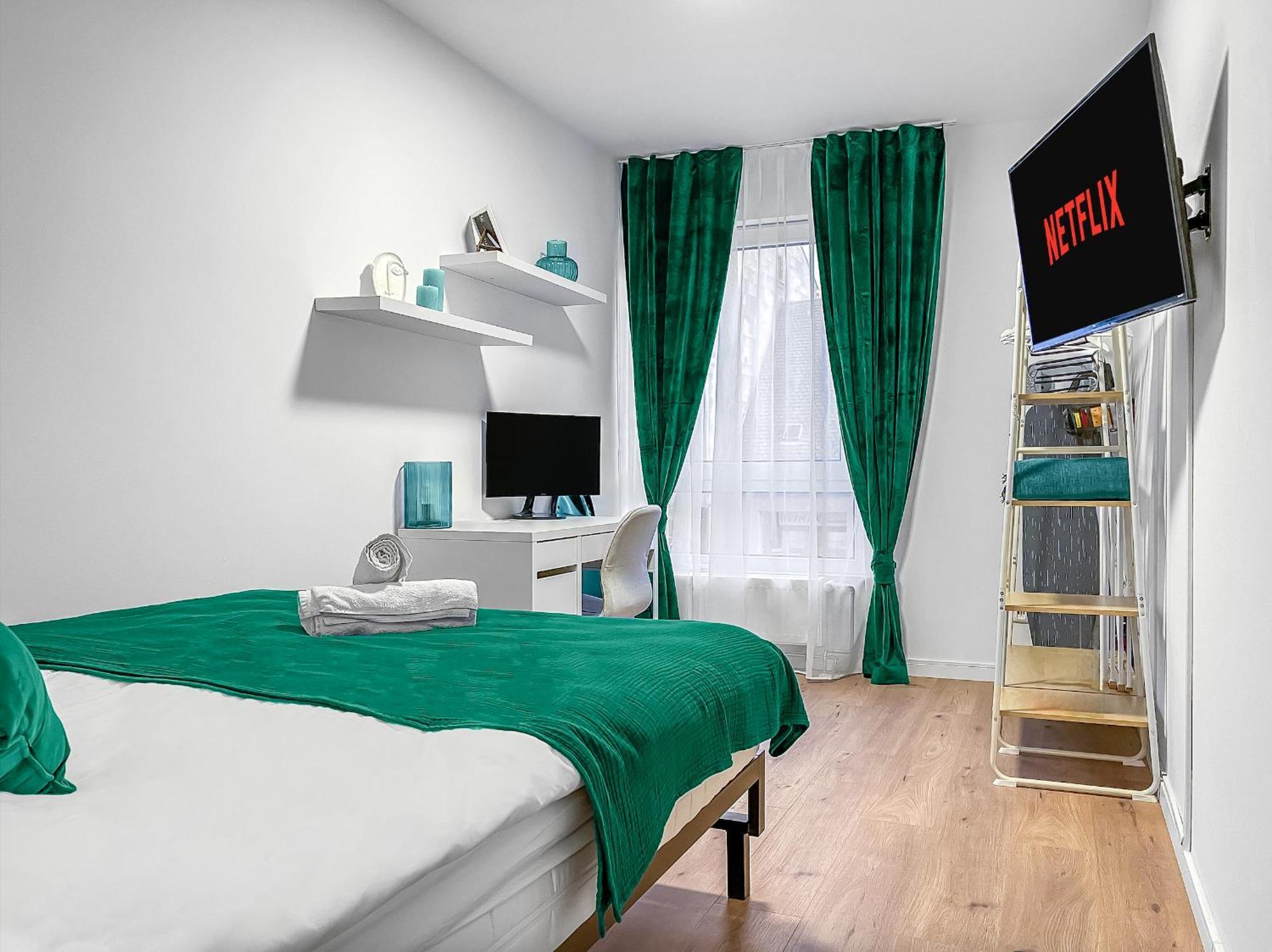 Moderne Studio Apartments In Nuernberg ภายนอก รูปภาพ